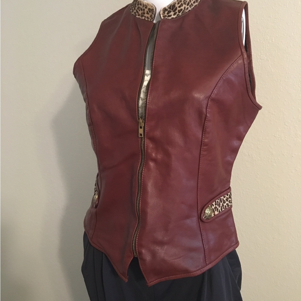 Vintage Leather Vest